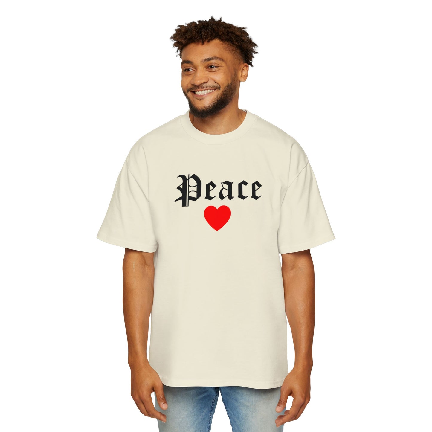 Oversized Peace Tee