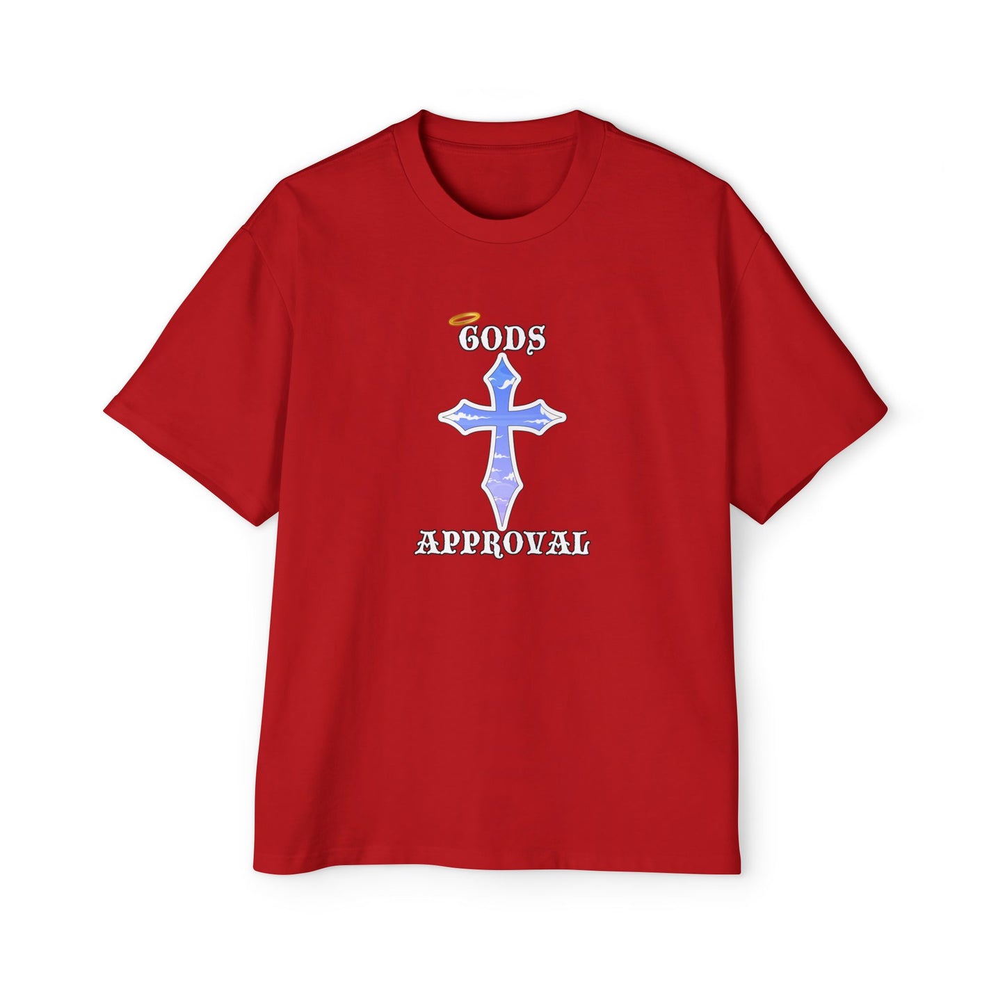 Oversized Tee  'God's Approval',