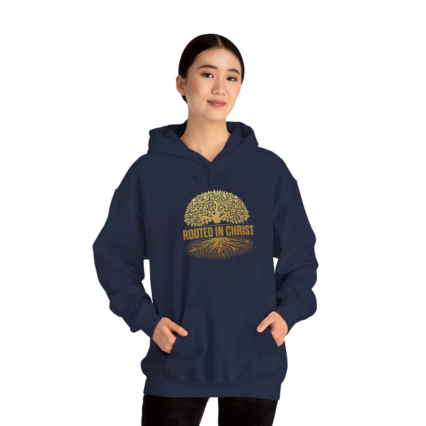 Unisex Hoodie Rooted in Christ
