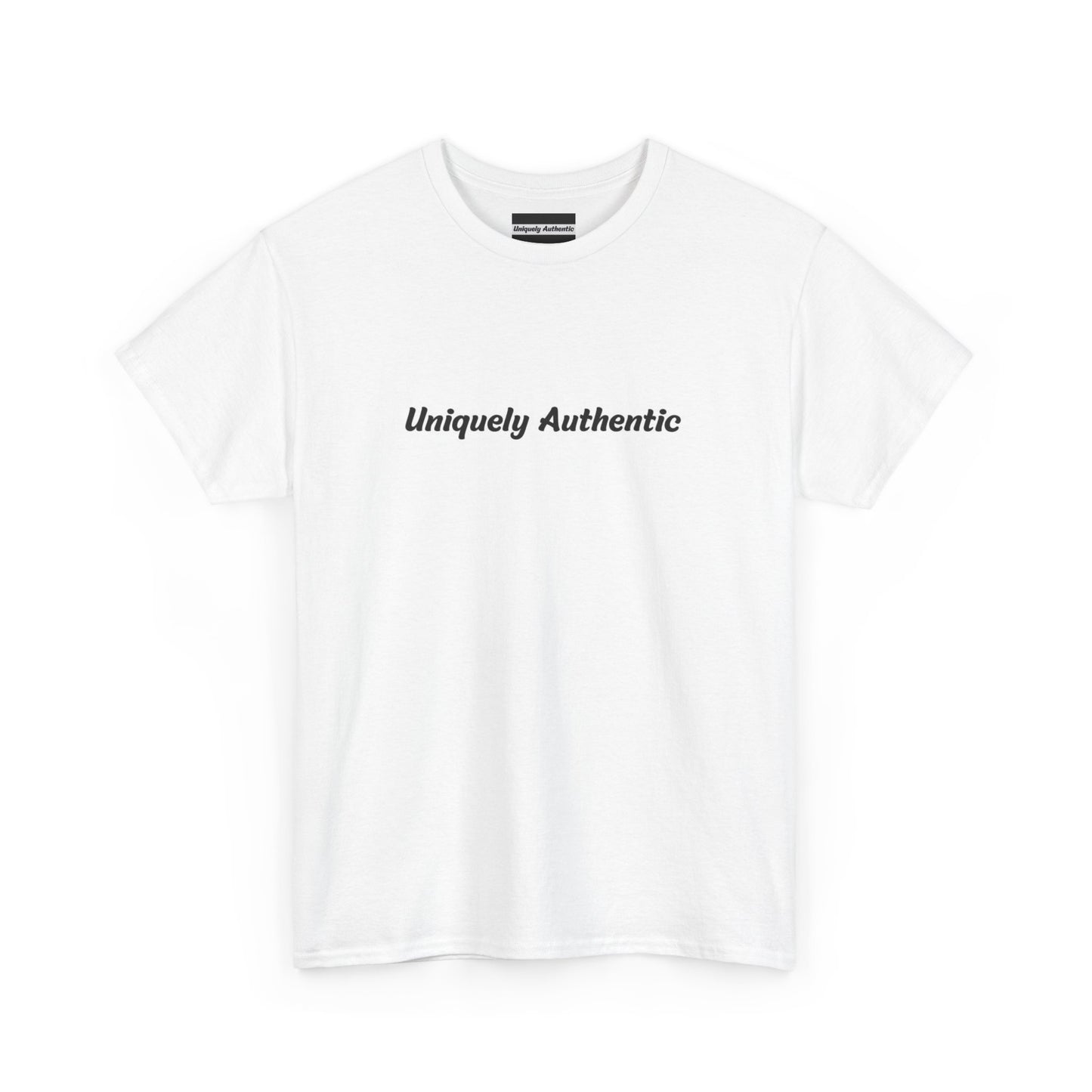 Uniquely Authentic Unisex Heavy Cotton Tee - Casual Wear, Gift Idea, Everyday Comfort, Cool Graphic Tee, Summer Style