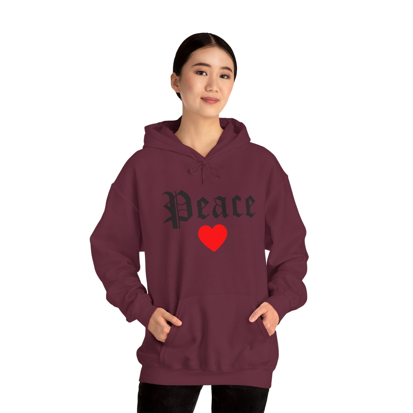 Peace Heart Hoodie