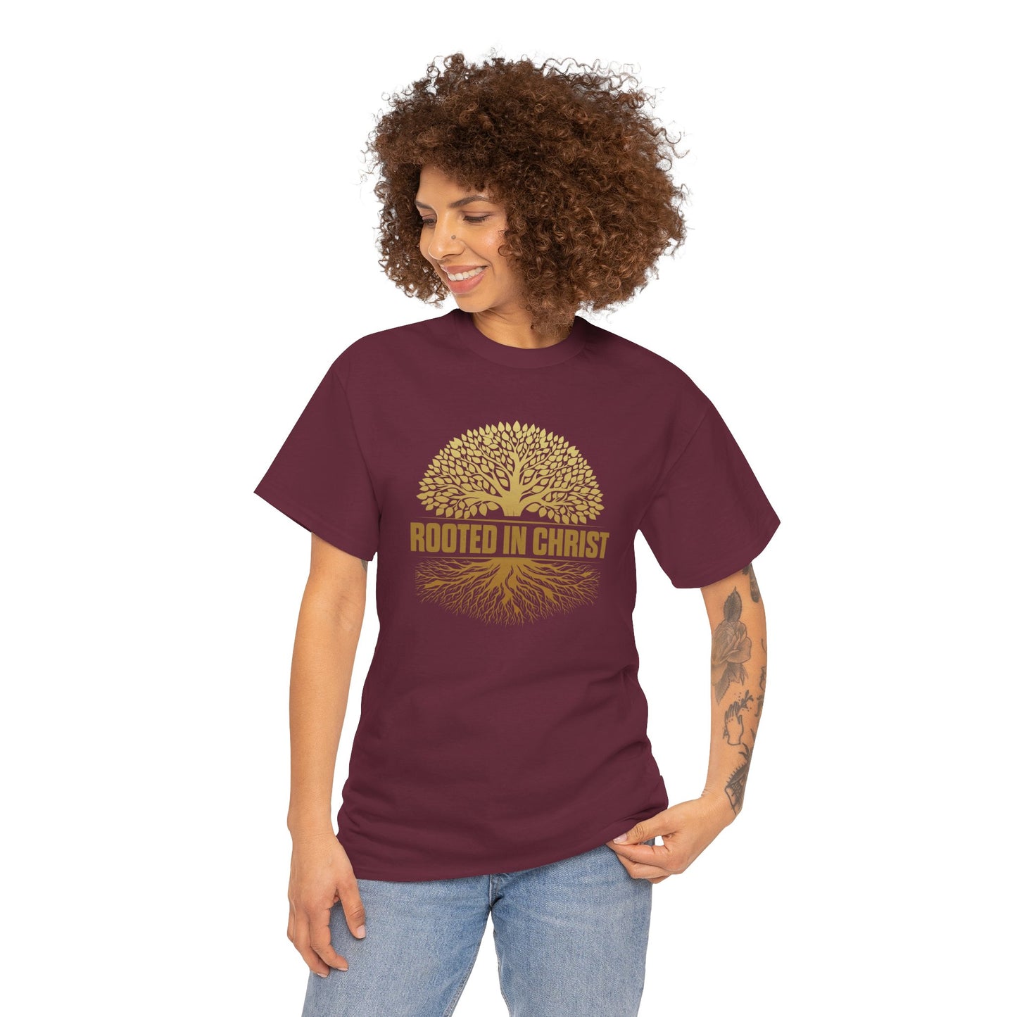 Unisex Tee Rooted in Christ