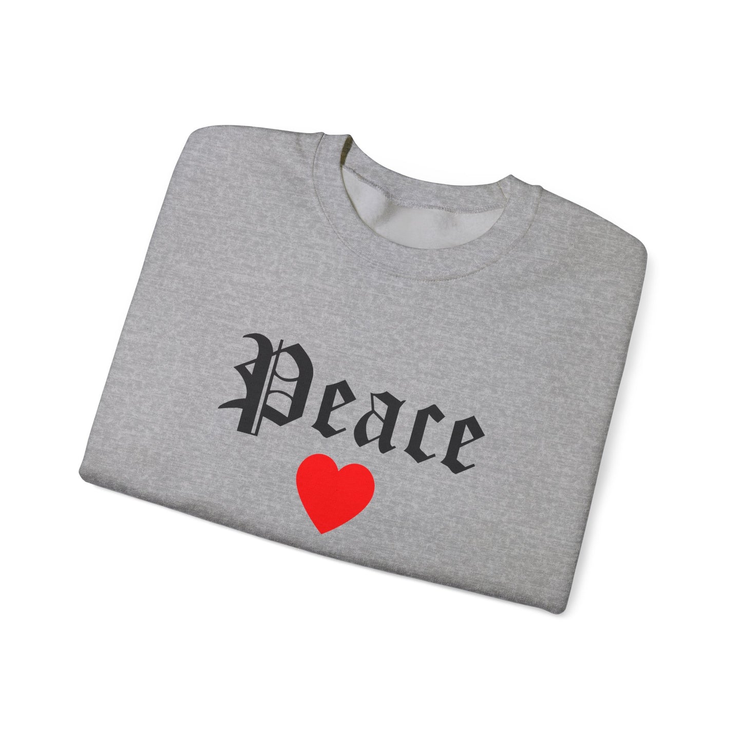 Peace Heart Sweatshirt
