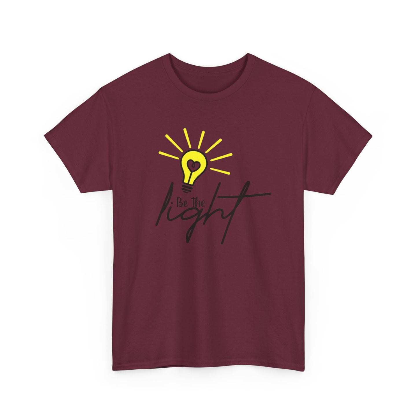 Unisex Heavy Cotton Tee - Be the Light