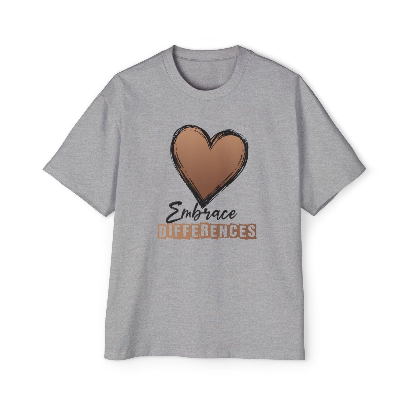 - Embrace Differences Oversized Shirt