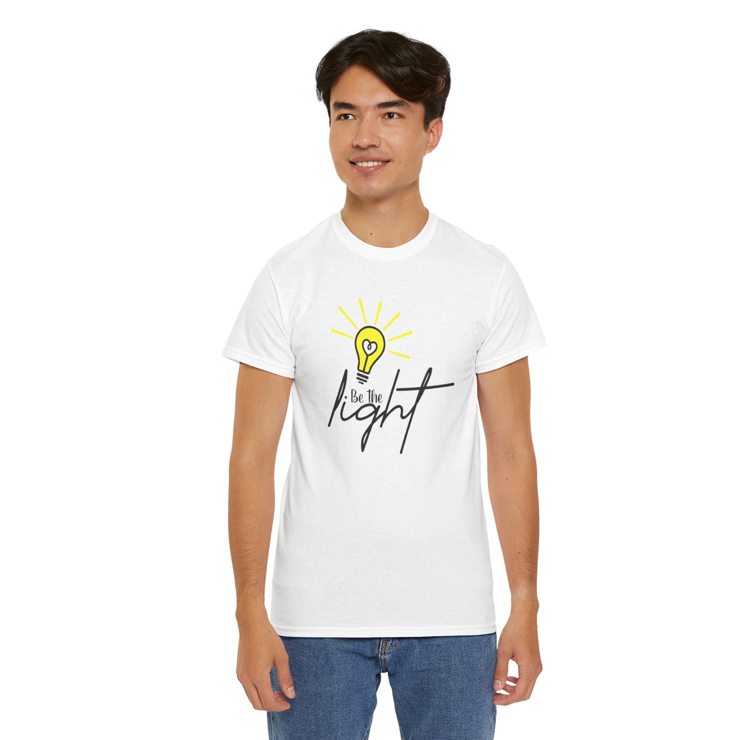 Unisex Heavy Cotton Tee - Be the Light