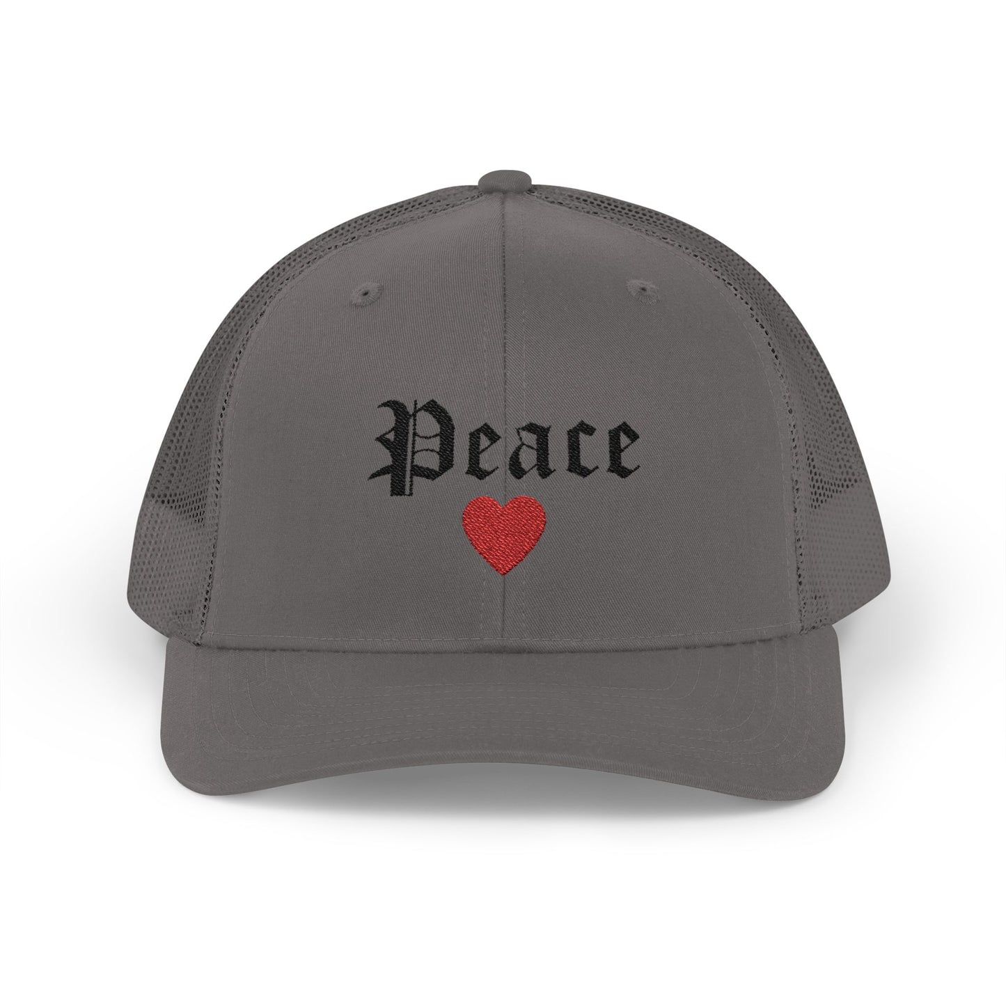 Trendy Snapback Cap with 'Peace' Design,