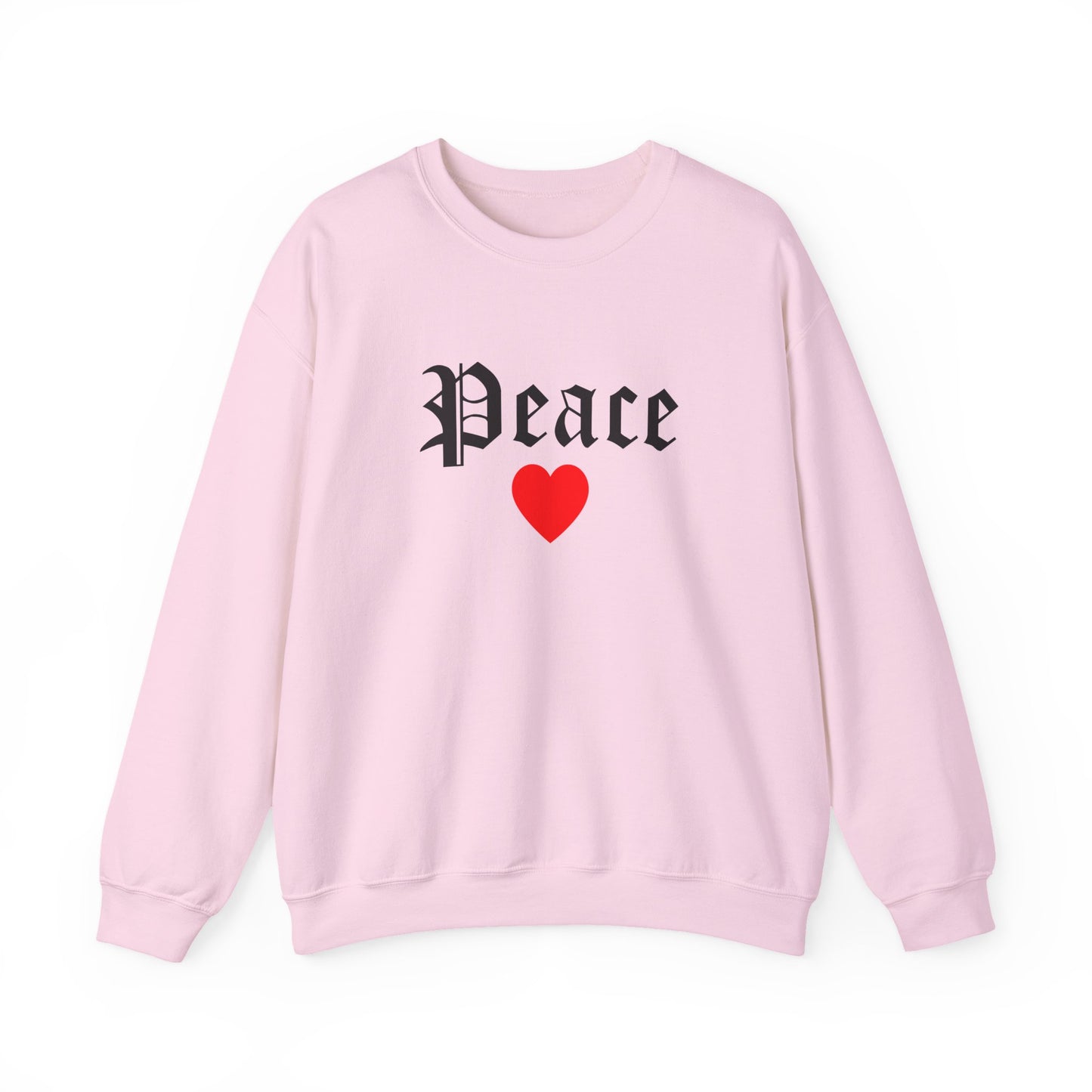Peace Heart Sweatshirt