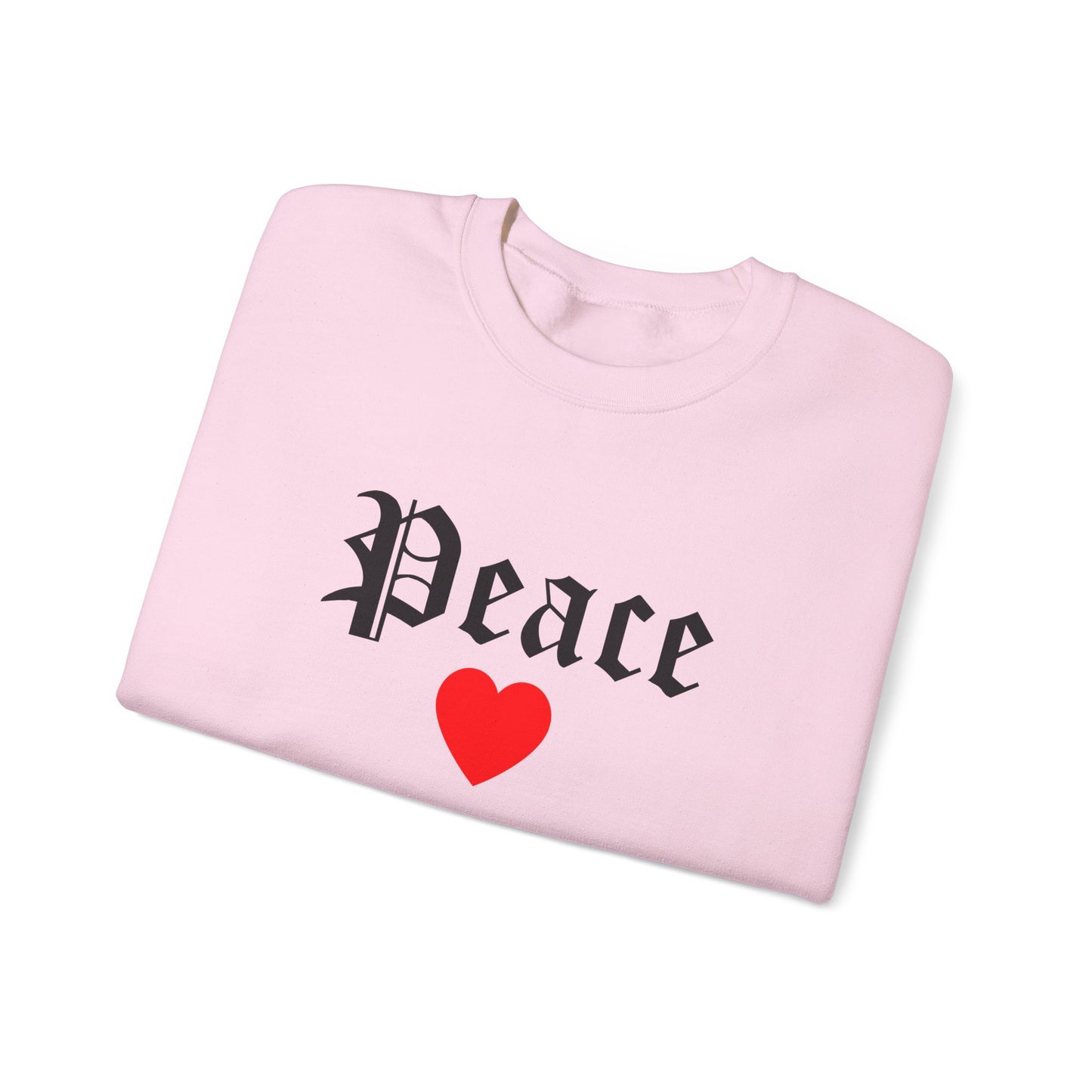 Peace Heart Sweatshirt