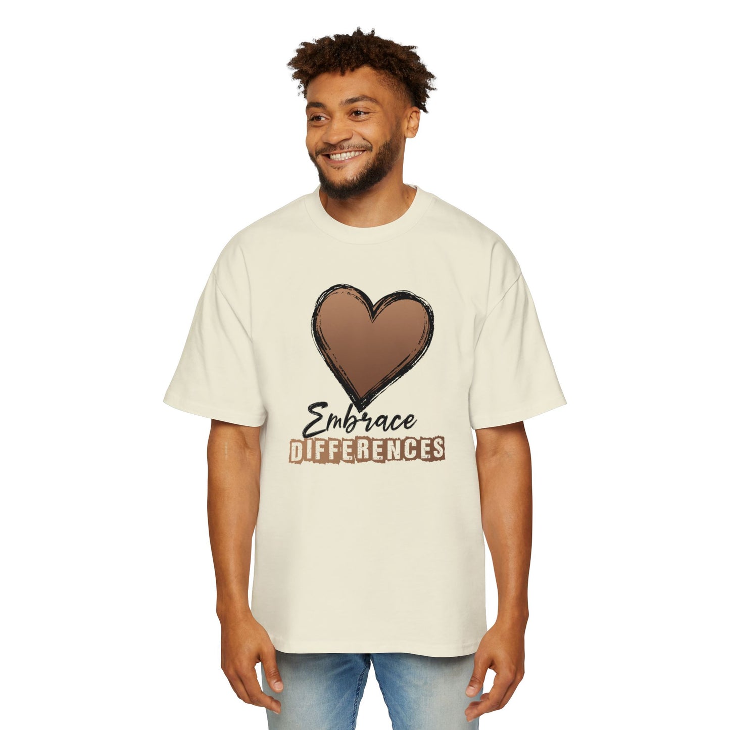 - Embrace Differences Oversized Shirt