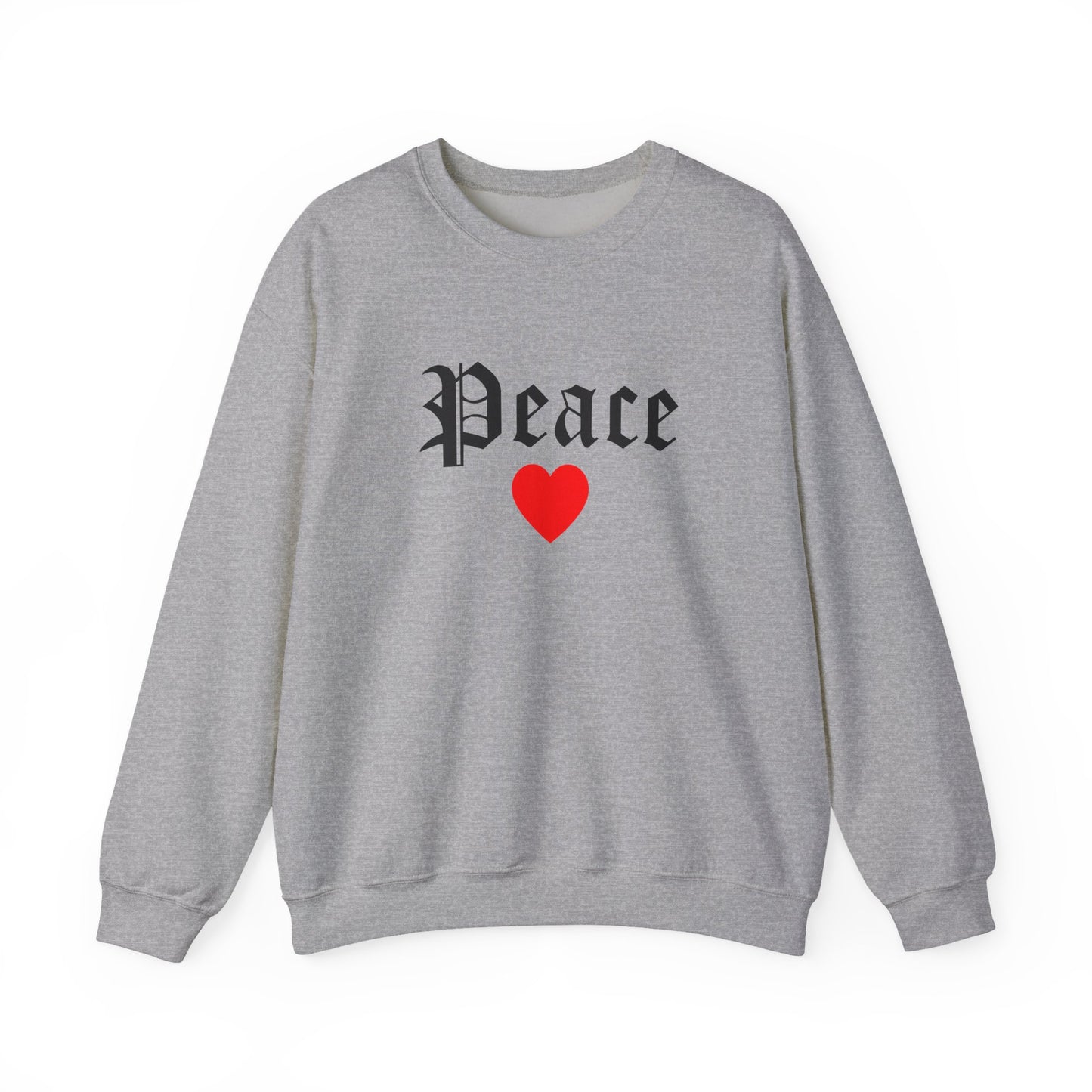 Peace Heart Sweatshirt