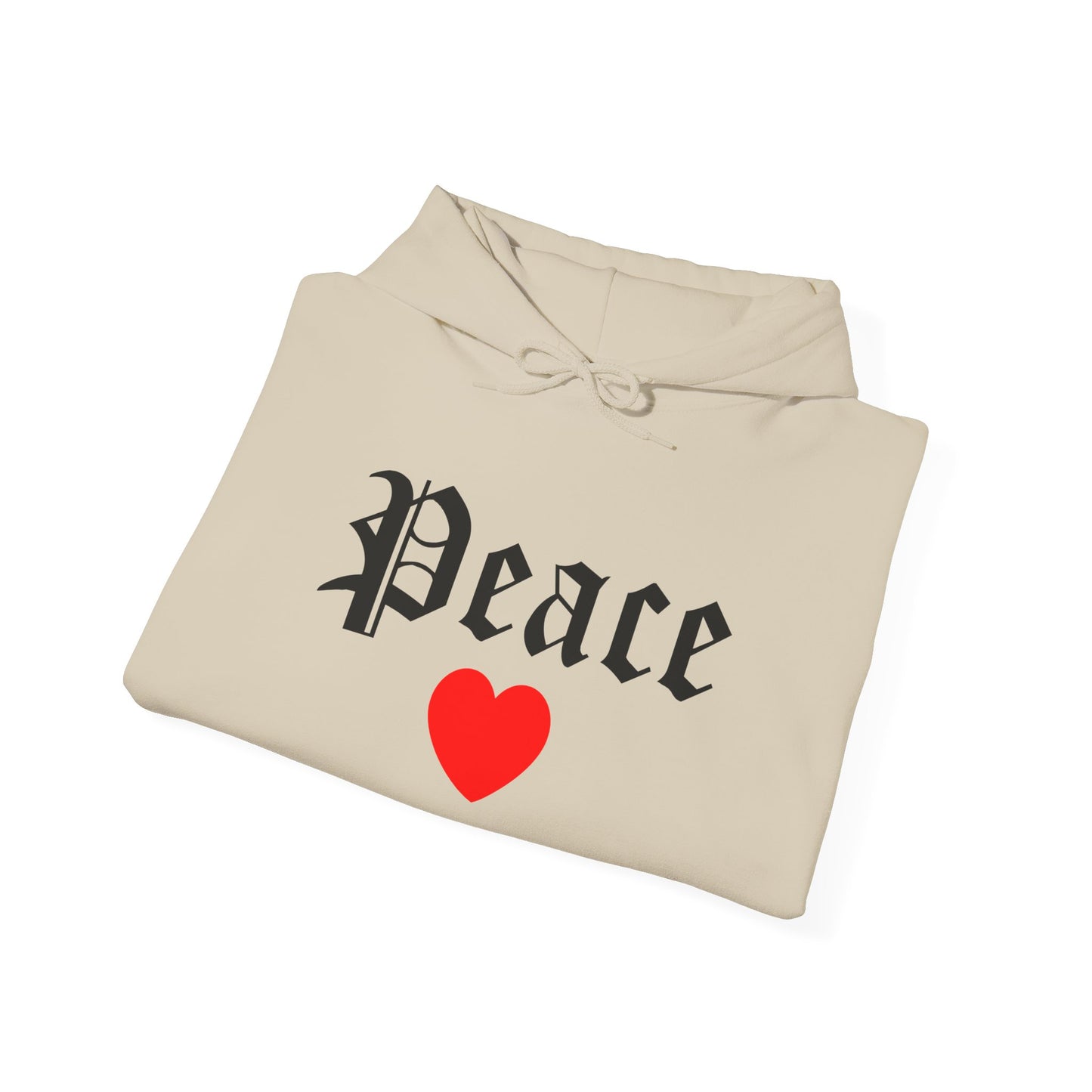Peace Heart Hoodie