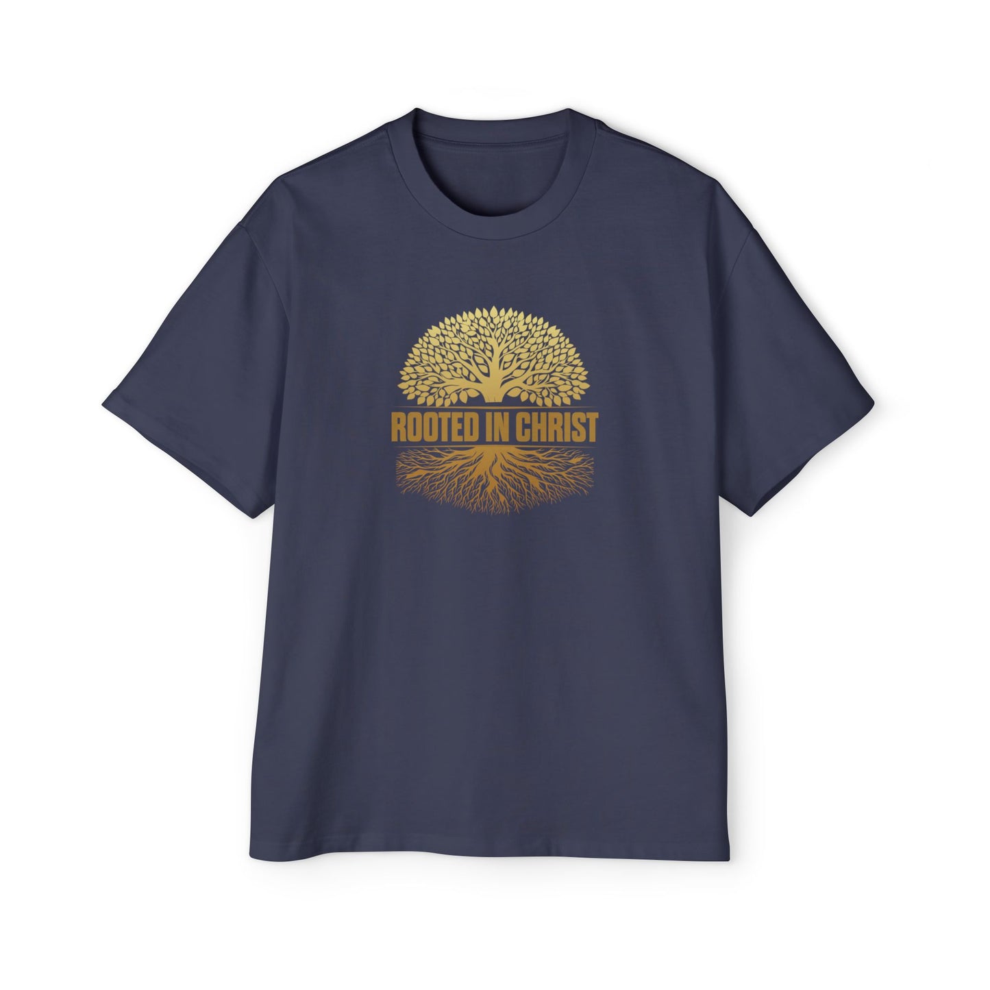 Rooted in Christ  Oversized Tee