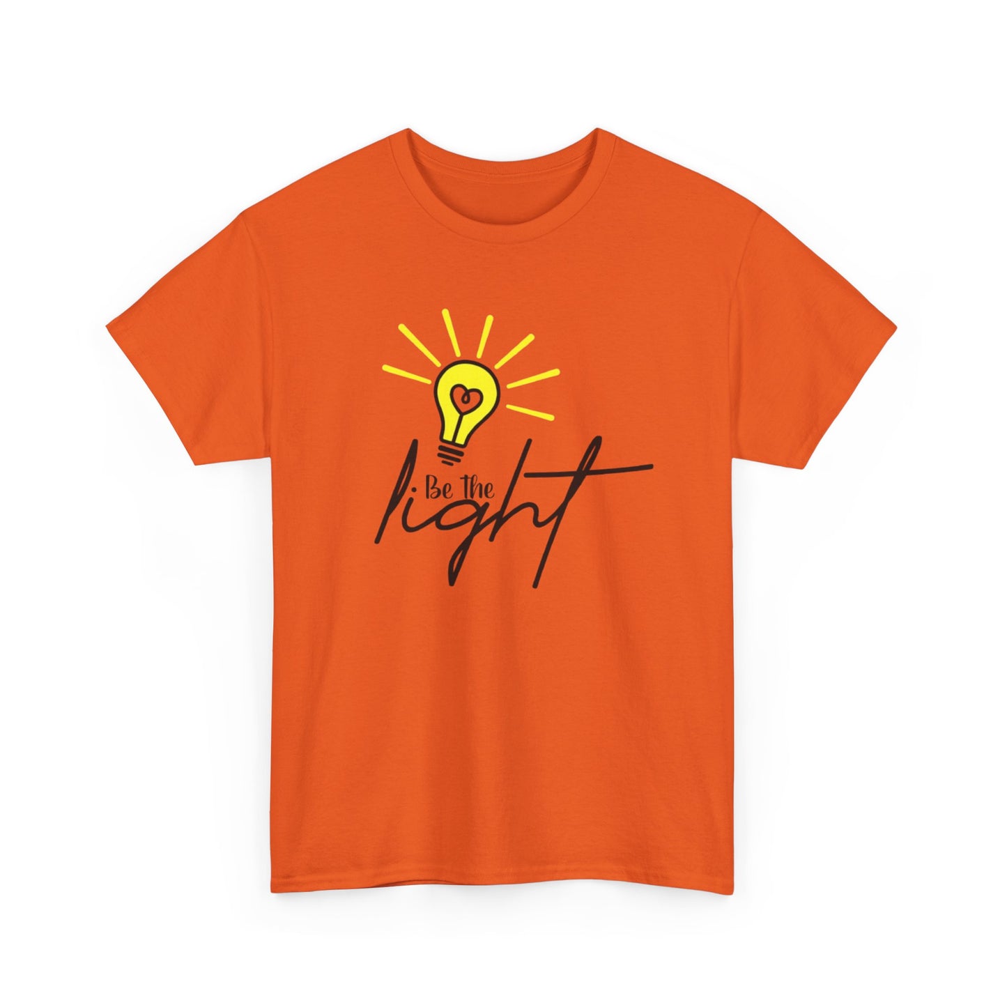 Unisex Heavy Cotton Tee - Be the Light