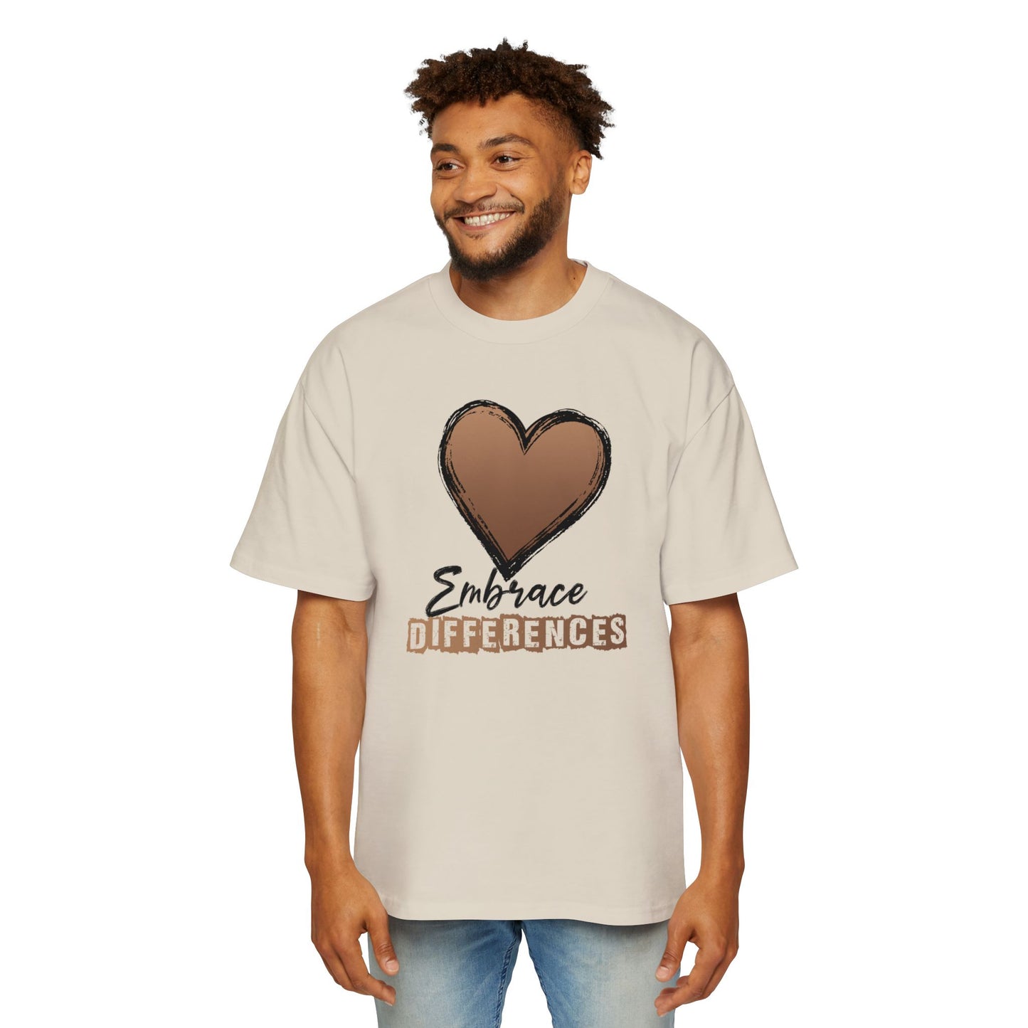 - Embrace Differences Oversized Shirt