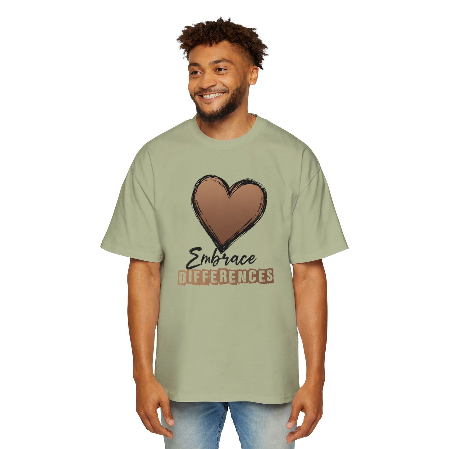 - Embrace Differences Oversized Shirt