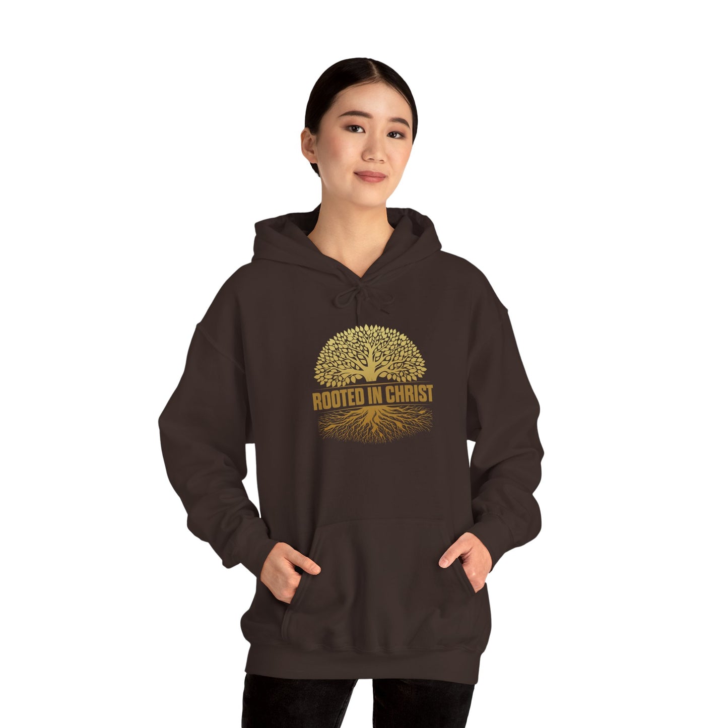 Unisex Hoodie Rooted in Christ