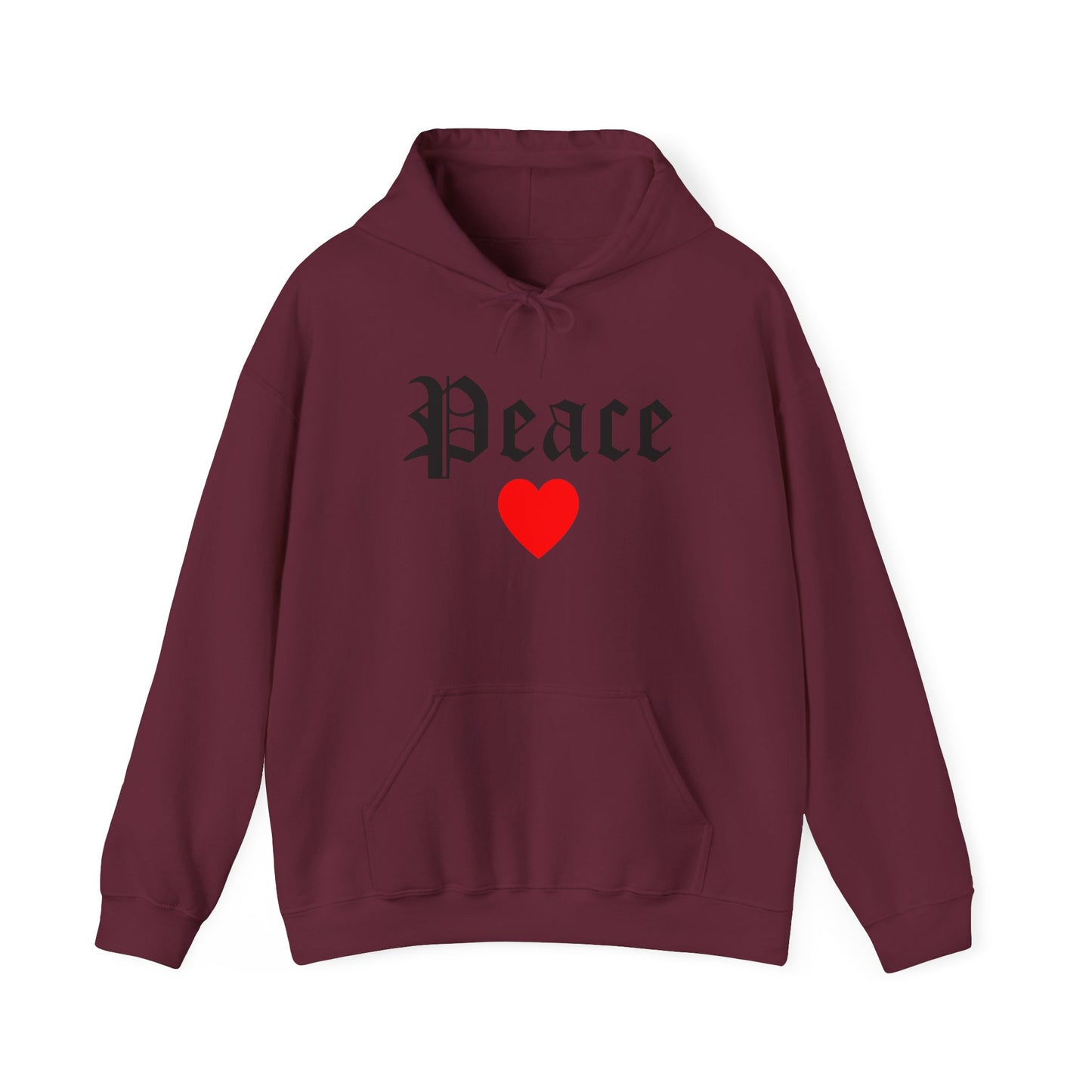 Peace Heart Hoodie