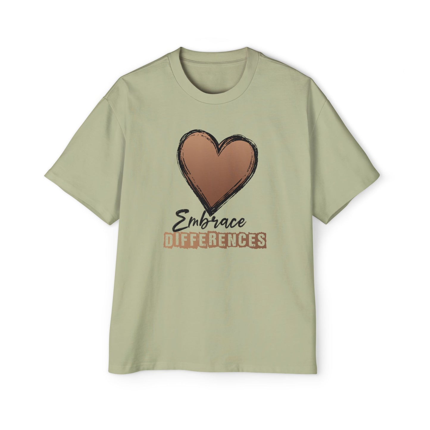 - Embrace Differences Oversized Shirt