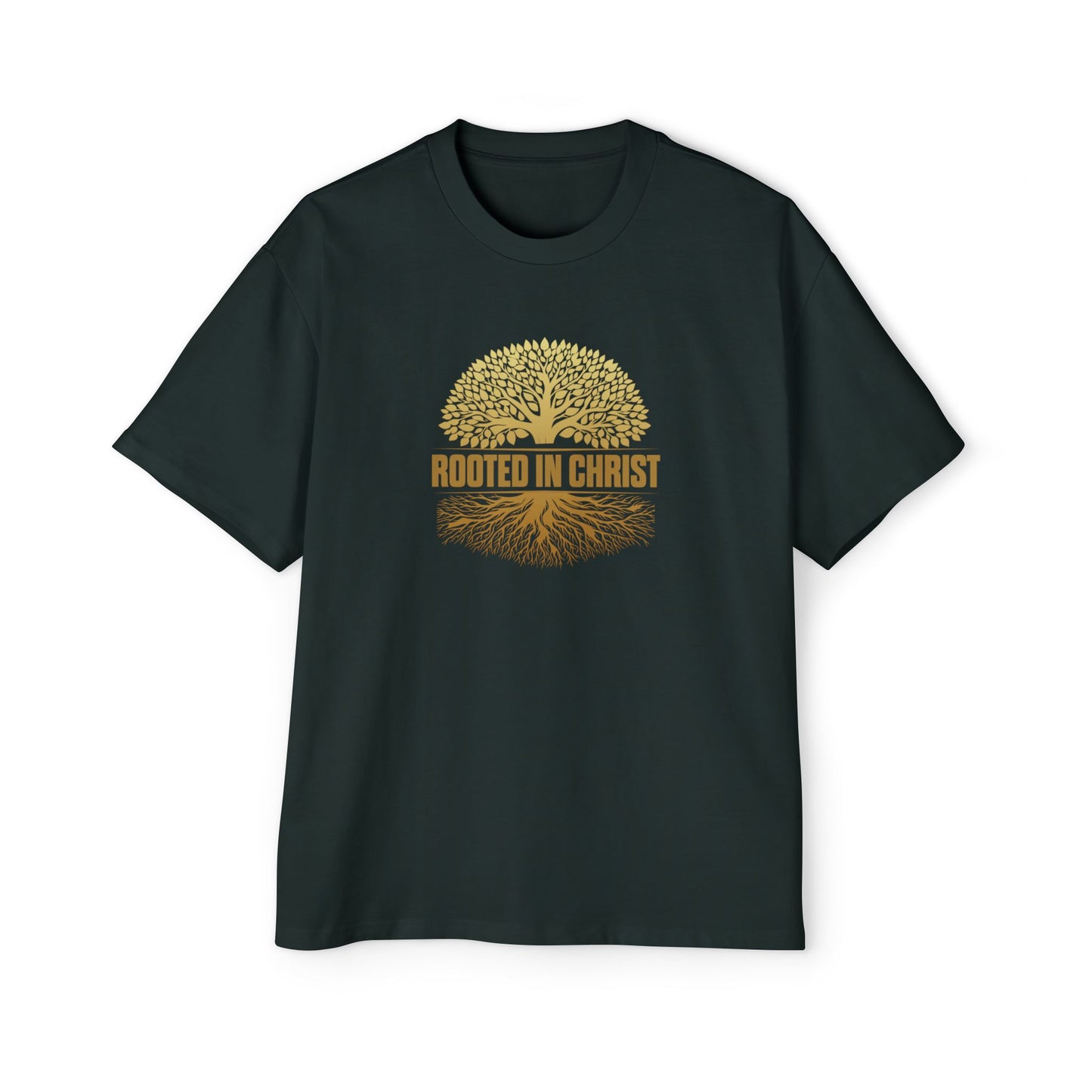 Rooted in Christ  Oversized Tee