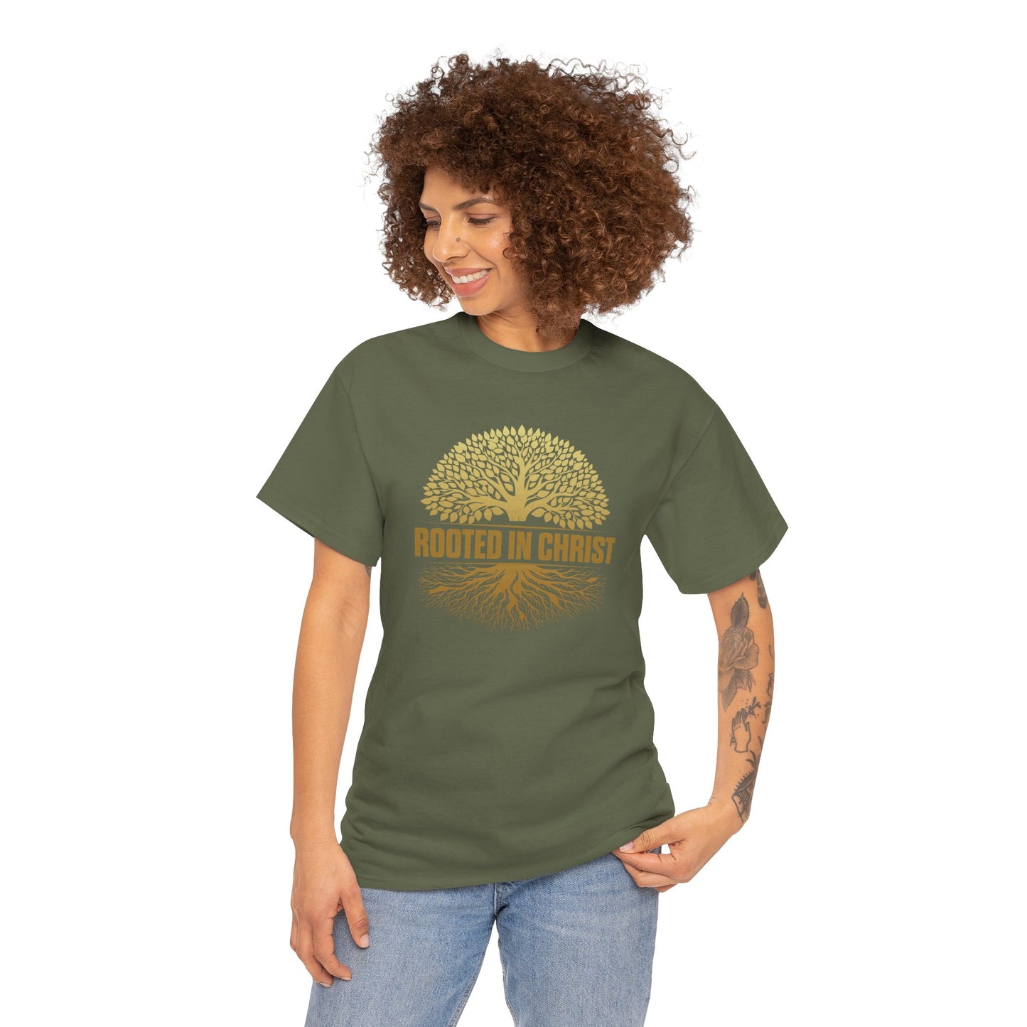 Unisex Tee Rooted in Christ