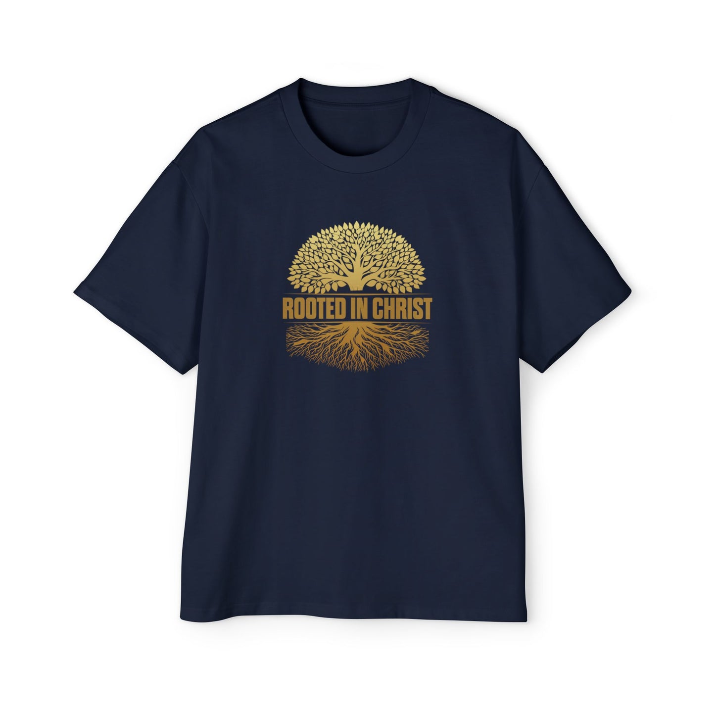 Rooted in Christ  Oversized Tee