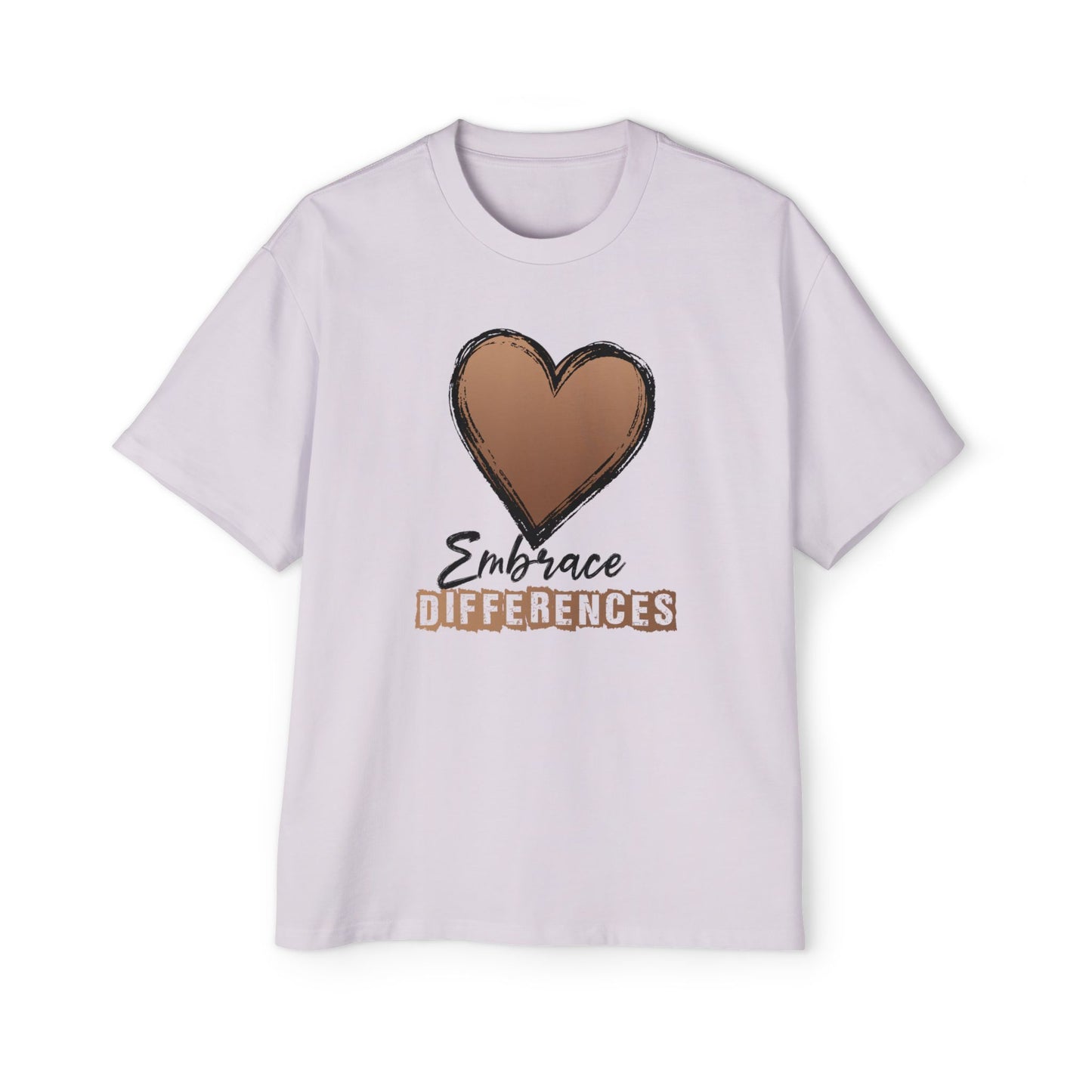 - Embrace Differences Oversized Shirt