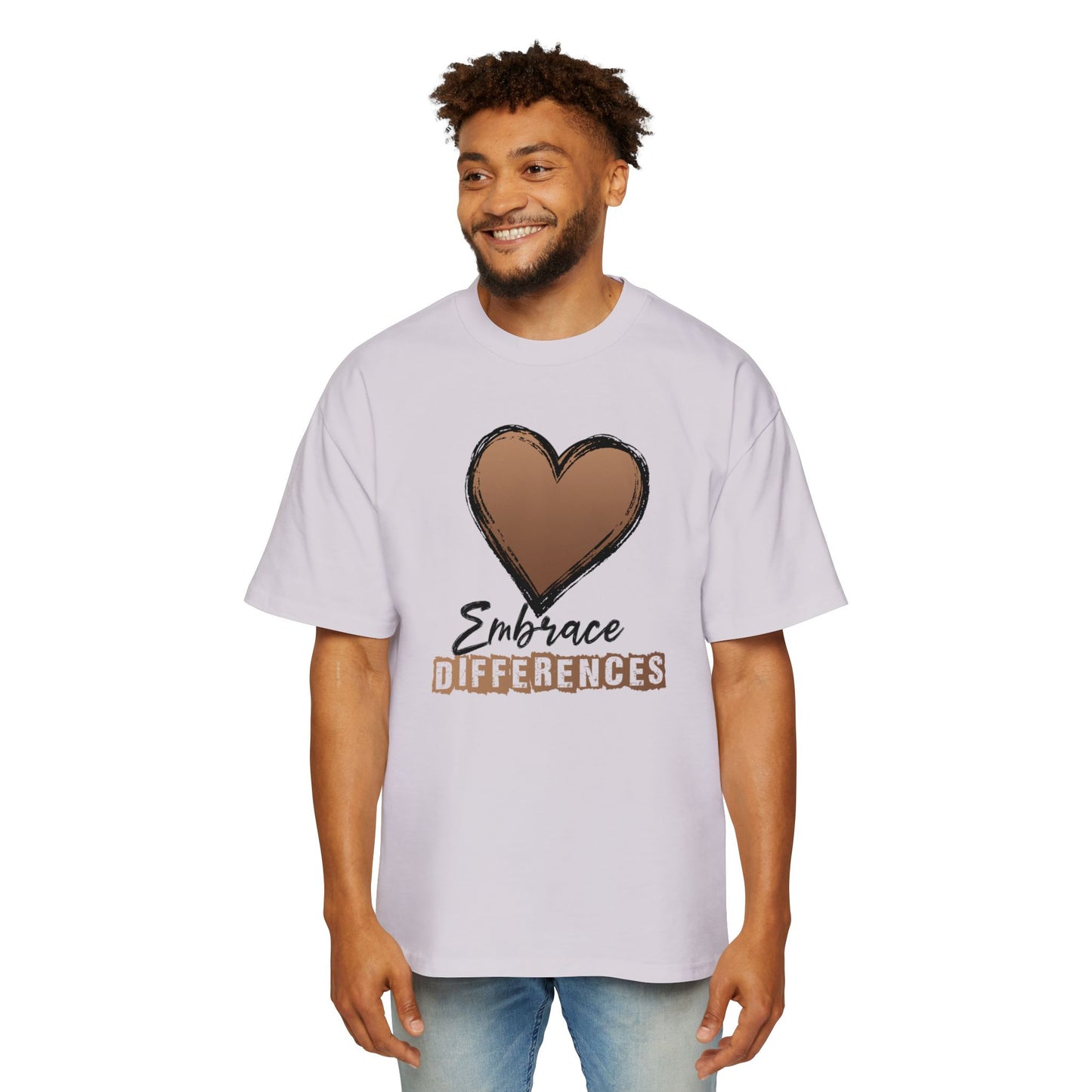- Embrace Differences Oversized Shirt