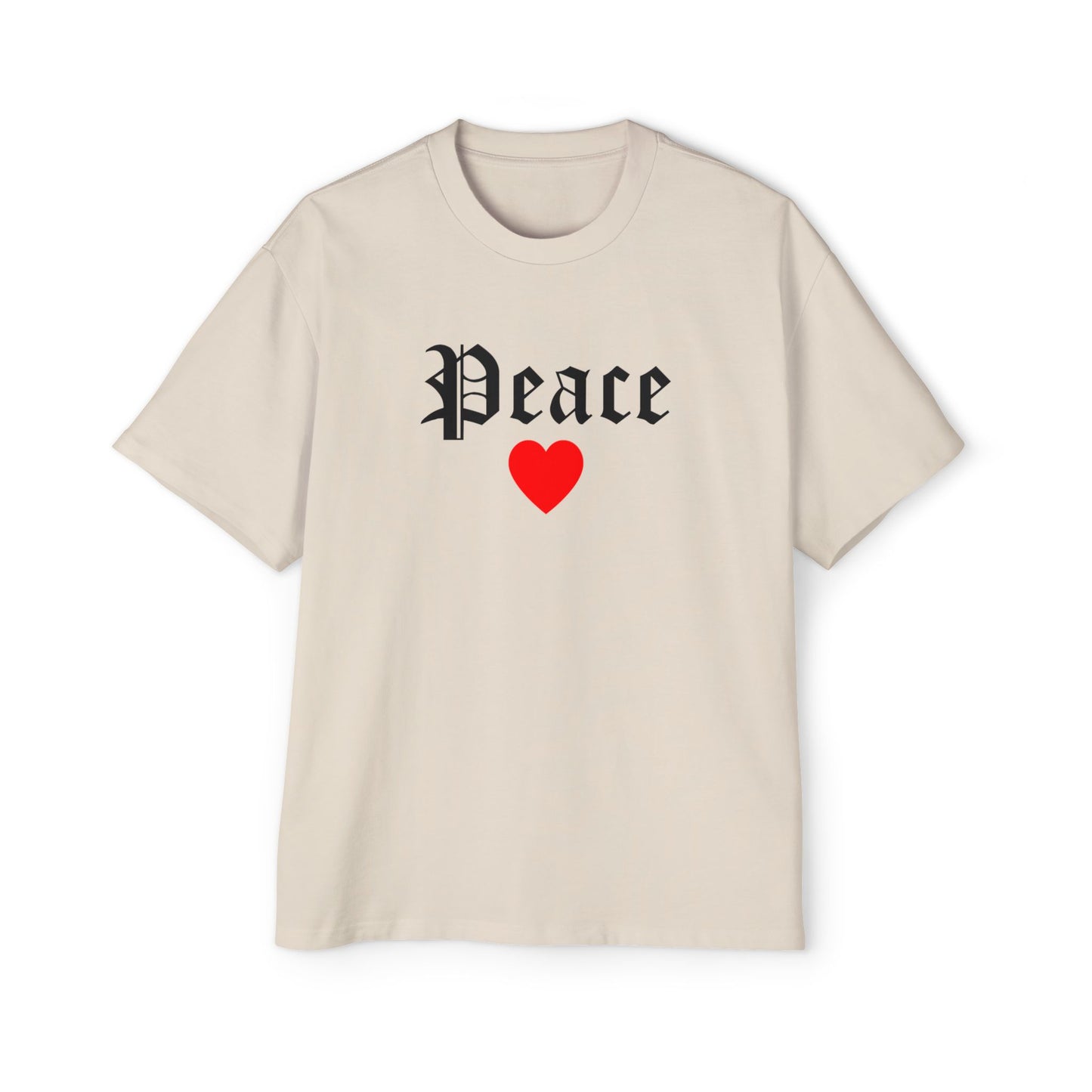 Oversized Peace Tee