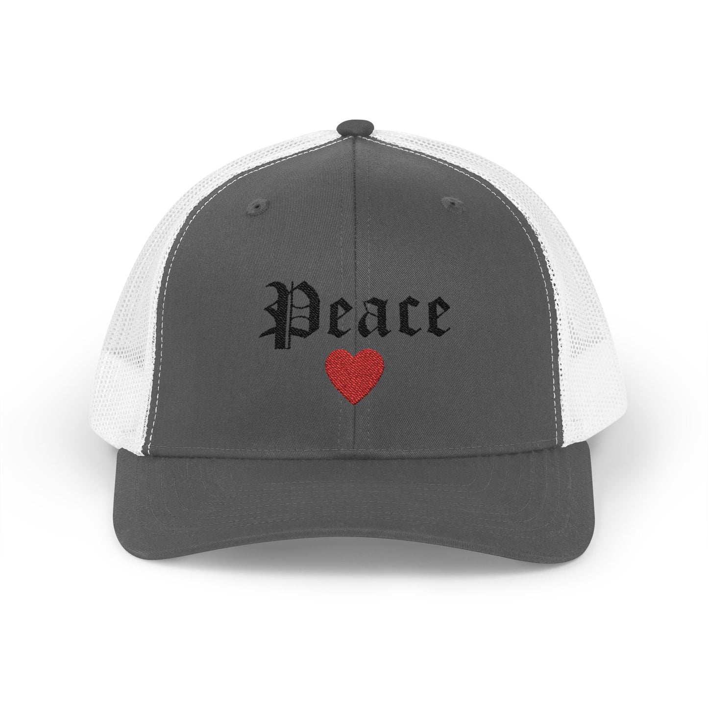Trendy Snapback Cap with 'Peace' Design,