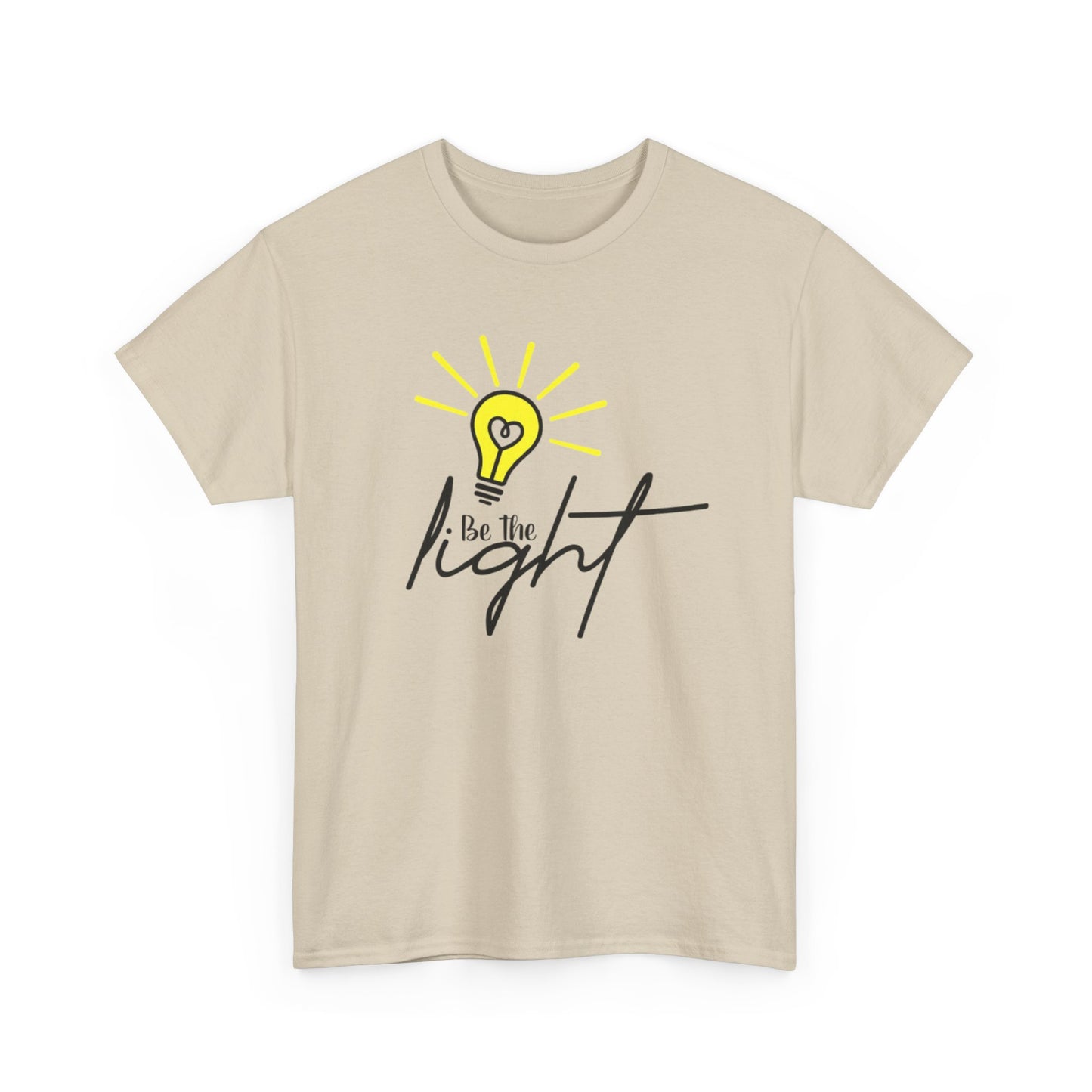 Unisex Heavy Cotton Tee - Be the Light