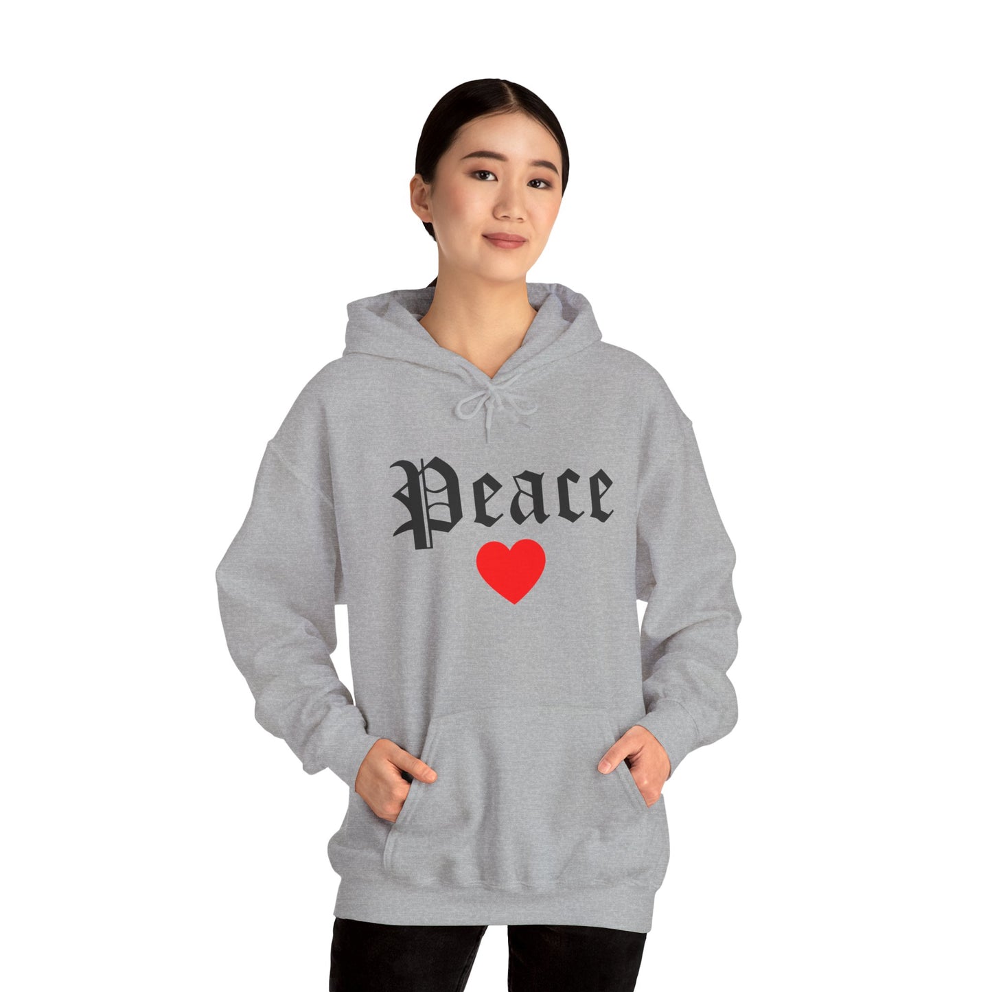 Peace Heart Hoodie