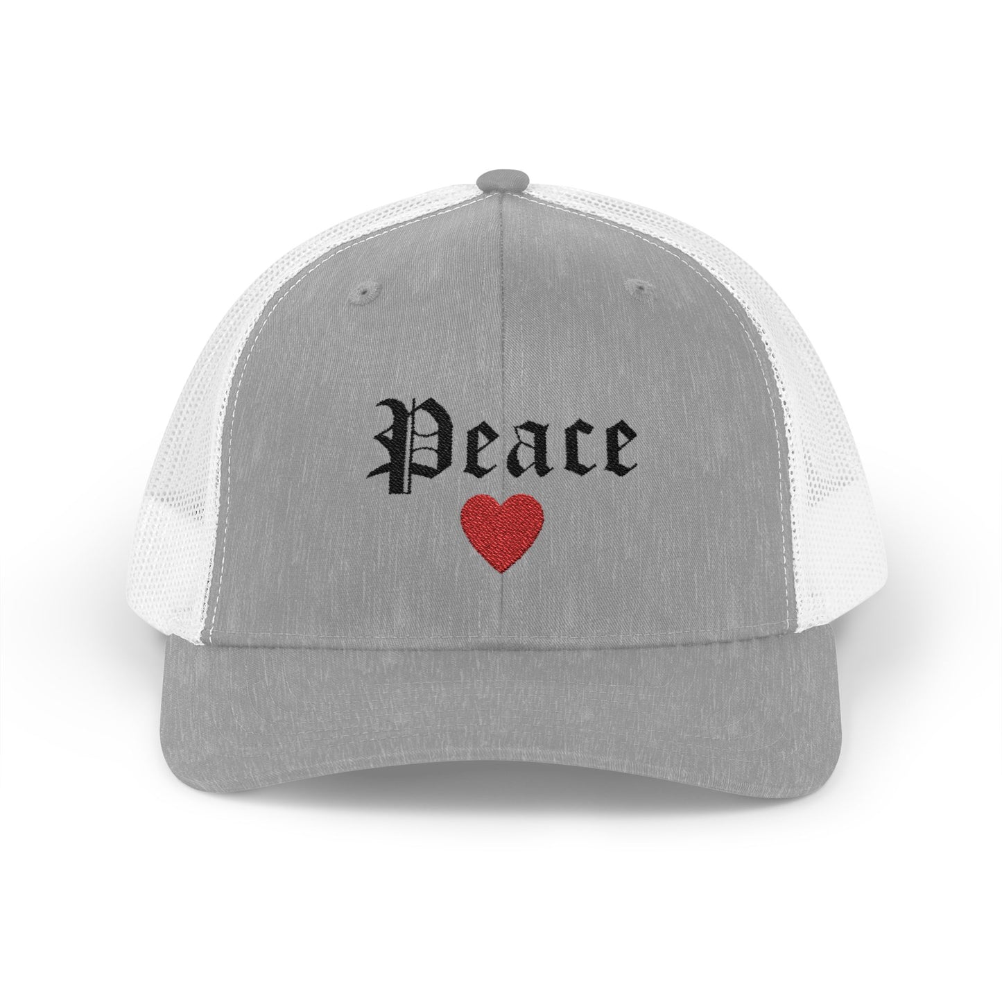 Trendy Snapback Cap with 'Peace' Design,