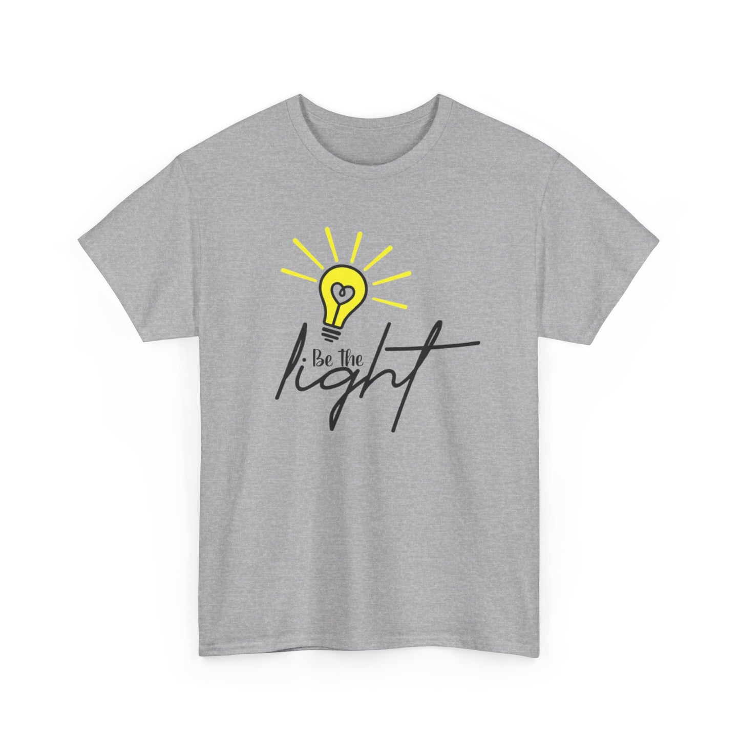 Unisex Heavy Cotton Tee - Be the Light