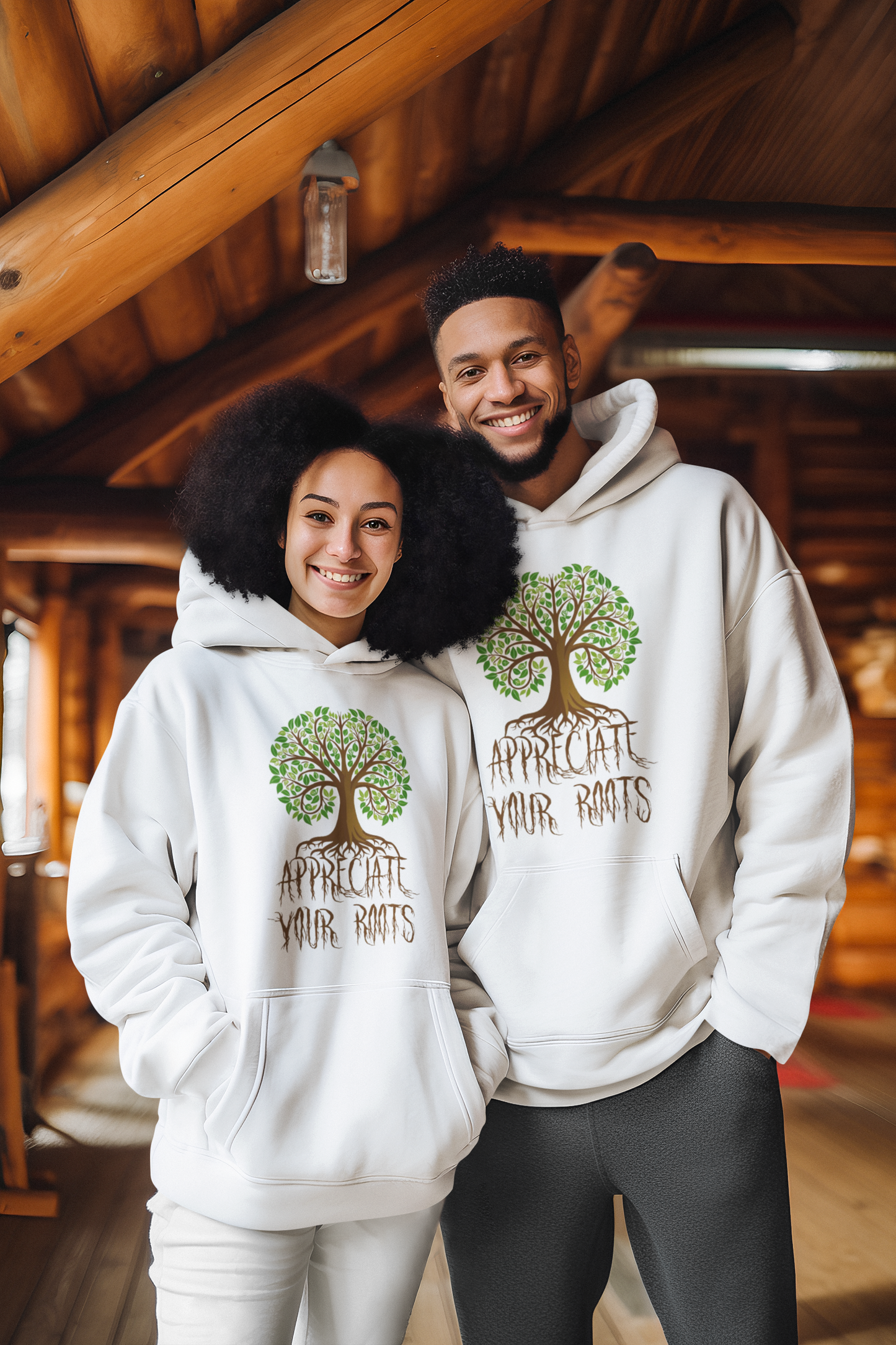 Unisex Hoodie "Appreciate Your Roots"