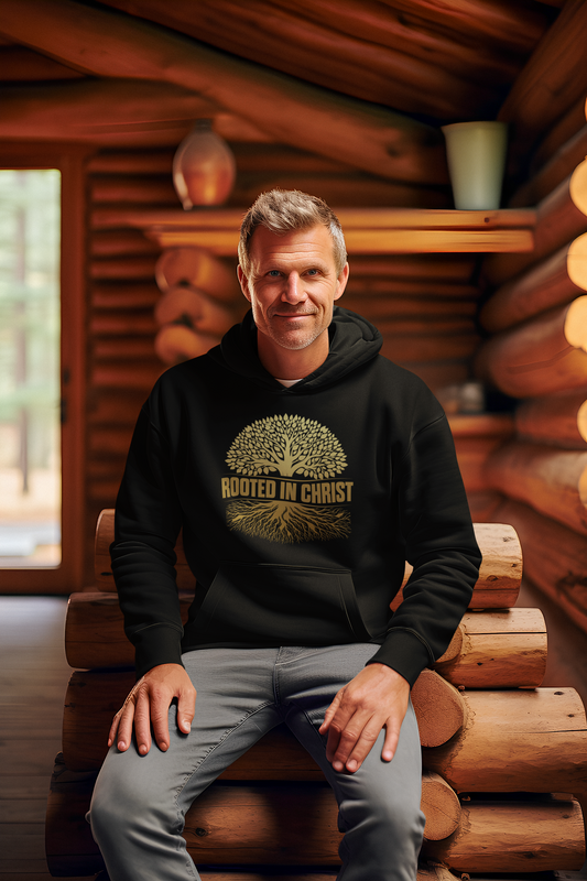 Unisex Hoodie Rooted in Christ