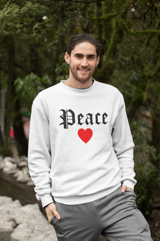 Peace Heart Sweatshirt