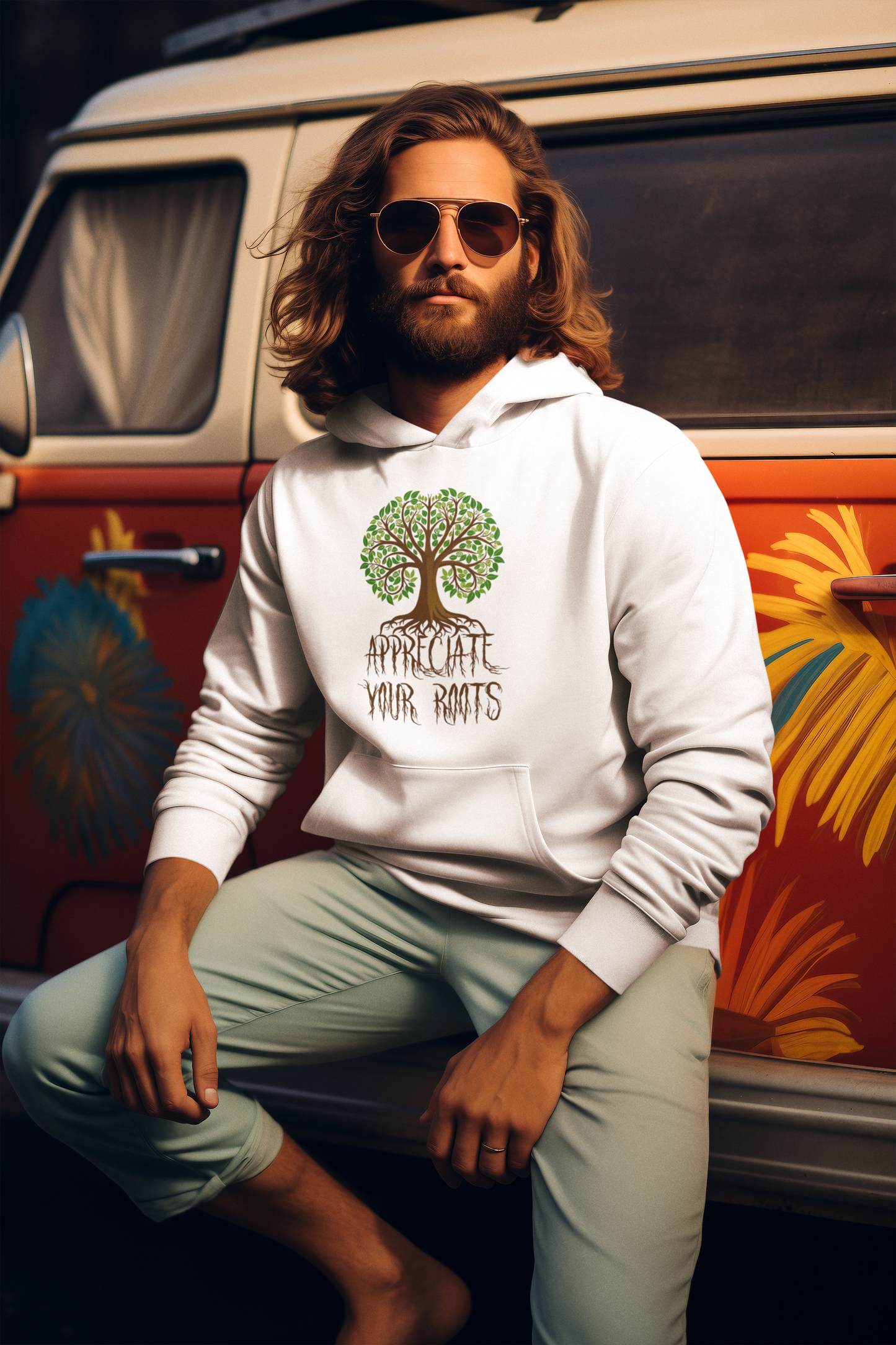 Unisex Hoodie "Appreciate Your Roots"