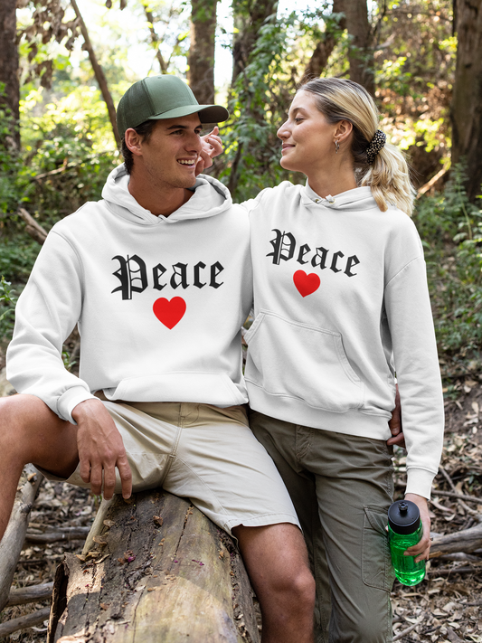 Peace Heart Hoodie