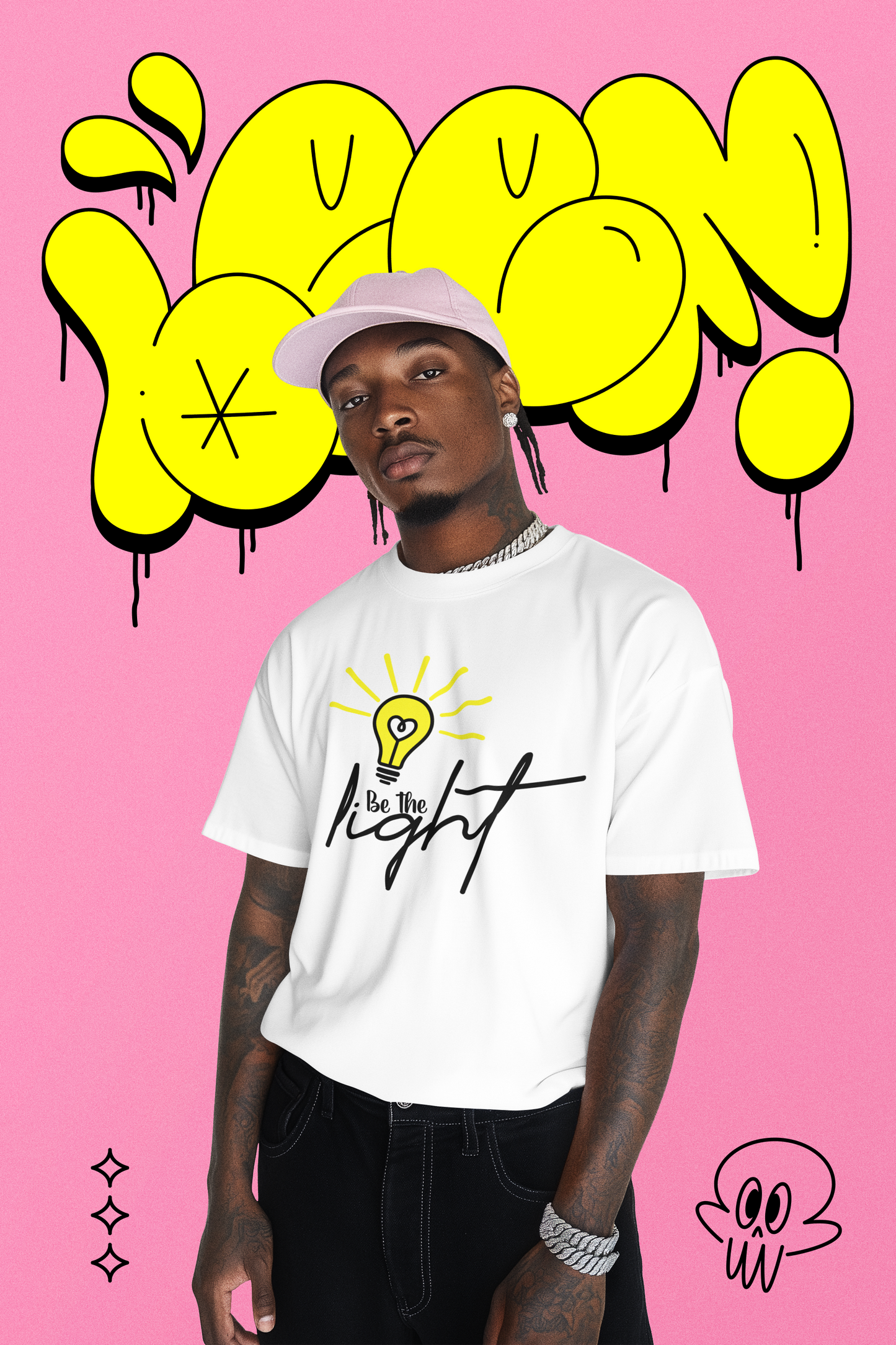 Unisex Heavy Cotton Tee - Be the Light