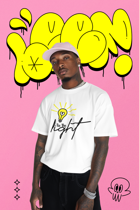 Unisex Heavy Cotton Tee - Be the Light